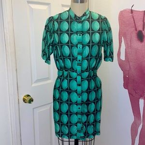 Zara polkadot dress